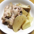 鶏手羽とじゃがいもの煮物