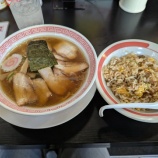 『【幸楽苑】中華そば + チャーハン』の画像