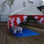 地鎮祭　会場設営・手配　ストラクション