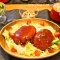 クックルンの豆腐ハンバーグ丼の献立