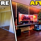 『我が家の一室に夢見た部屋を作ってみた』の画像