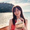 【芸能】「北海道にこんなアナが」〝ビーチ満喫〟ショット！UHB柴田祐里菜アナに「すごいな」「まるごと写してくれて」の声