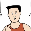 4コマ漫画「男なのにエグい下ネタ言う人」