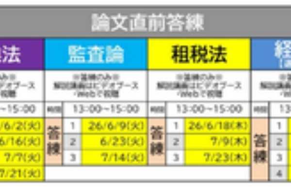 2026年目標　12月　短答直前答練第二回　公認会計士　TAC 117 26目標TAC短答生だが、12月短答が本命。今どう動くべきか？｜TAC