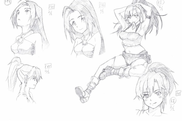 おのまとぺの趣味ブロ 旧館 500枚模写