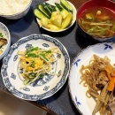 星空からの手紙＆牛肉とゴボウのしぐれ煮