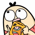 ワッパ、むしゃぶりつく