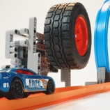 『レゴで作るミニカーのカタパルトブースター』の画像