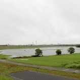 『冠水のため、22日(木・祝)は休業いたします』の画像