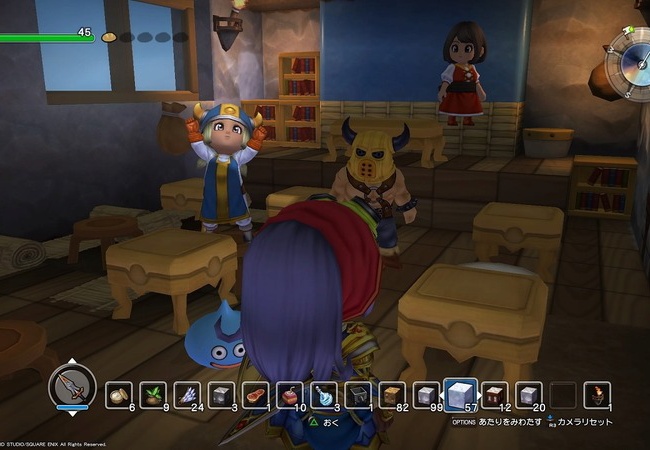 【ドラクエビルダーズ】学校と宿屋つくってみた！【DQB】