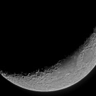 『投稿：月齢4.0　夕刻の月 (5cmｱｸﾛﾏｰﾄ遊星號)　2024/03/21』の画像