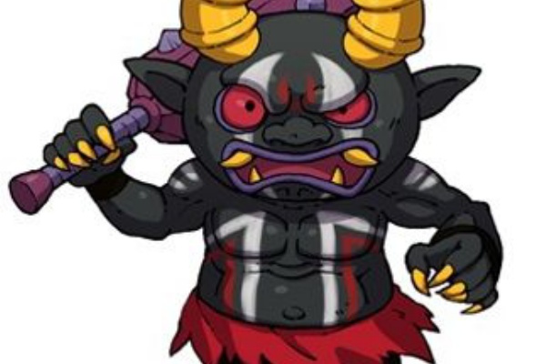 妖怪メダルバスターズ Bメダル 黒鬼のqrコード ようかいひみつきち