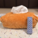 セリア レピで編んだリップケース