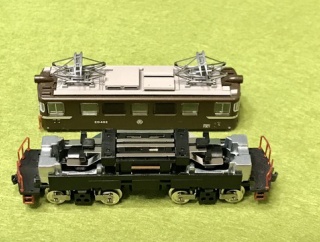 鉄コレ「岳南電車　ED40形」をＭ車化する（動力ユニット編）。
