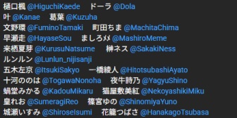 【にじさんじ】今回のビンゴ大会参加者はだいぶリニューアルされた感があるな