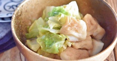 【覚えておきたい副菜シリーズ】この組み合わせ意外と最強！！春キャベツとはんぺんのうま煮の作り方