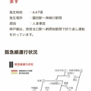 朝、阪急の人身事故をまともに喰らうもいつもの時間に着く♪