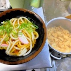 『女1人旅 大阪新世界人情うどん 一杯１７０円『松屋』』の画像