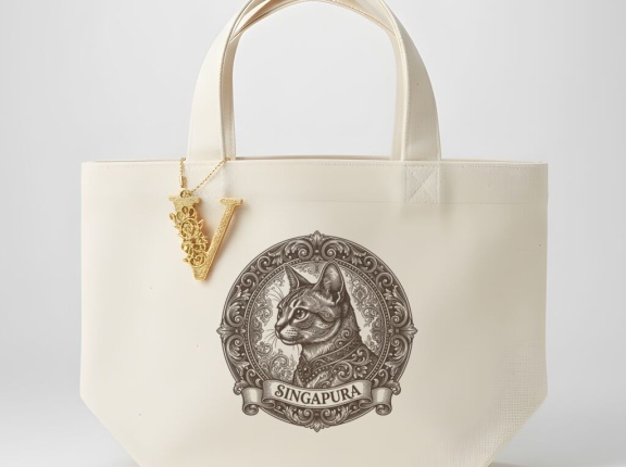 シンガプーラのルネサンス肖像画ミニトートバッグができました！