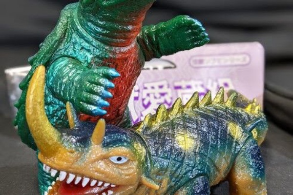 【テロン】昭和ガメラ＆ギロン＆宇宙ギャオス（日東復刻）ソフビ９体セット テロン】昭和ガメラ＆ギロン＆宇宙ギャオス（日東復刻）ソフビ9体