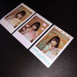 『[イコラブ] HUSTLE PRESS編集長さん　(みりにゃ＆はな＆まいか)サイン入り自撮りチェキを抽選でプレゼント！〆切は5月29日 23:59迄【大谷映美里、大場花菜、佐々木舞香】』の画像