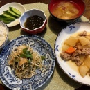 ３歳になりました＆大根と豚ミンチの甘辛炒め