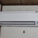 エアコンが新しくなった