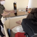 仙台市あいの実ストロベリーさんでのe-AT活用サポート②〜利用者さんが何をするのかが分かりやすいように周囲の環境を調整しましょう