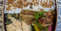 地味地味だけど美味しいよ～夫のお弁当747