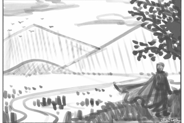 あきしま パース 背景