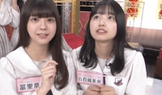 【乃木坂46】冨里奈央と五百城茉央の“なおまお”がイチャイチャしてるGIF!!!