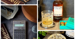 【PR】チョコが苦手な方にもオススメ♪ミズナラ香るジャパニーズウイスキーとオシャレamadanaの板チョコみたいな電卓