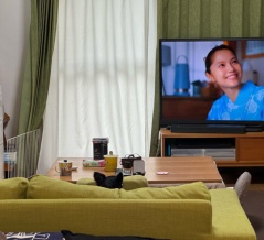 リビング◆模様替えをしたらにこまるが…