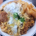 2個たまカツ丼（竹）ととん汁（大）で至福メシ。飯田市『かつや長野飯田店』