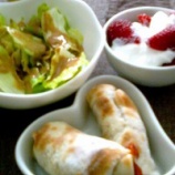 『今日のブランチ　ソーセージロール』の画像