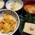 超高齢ですが＆ジャガイモと鶏そぼろ煮