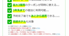 予約後にも利用可能な「ふるさと納税」で旅行に行こう!!