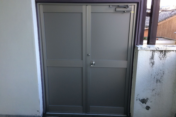 アルミ建材店 大山ガラス店のblog 玄関施工事例