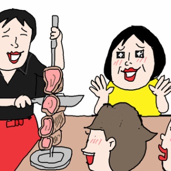 還暦目前　食べほ会設立