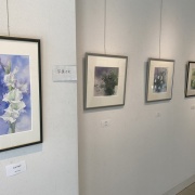 鉛筆デッサン　加藤助八「散歩」日動画廊シール　1977年宇宙展出品作 鉛筆デッサン 加藤助八「散歩」日動画廊シール 1977年宇宙展出品