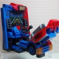 300円シリーズ! レースゲーム Block -Racing Game- シートを動かせる ゲーム機 ブロック ダイソー DAISO