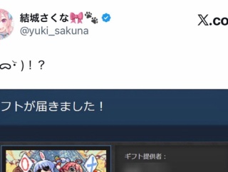 【ホロライブ】ぺこちゃんのゲームプレゼント、ついに外部の人にも贈られる