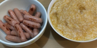 【ホロライブ】りりか、久々の限界飯『シャウエッセンやないやん』『卵がけご飯だとしたら卵に浸りすぎじゃない？』