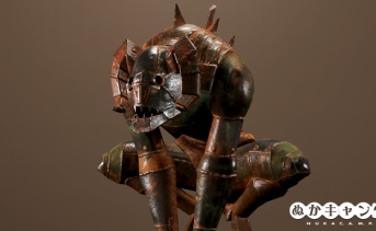 デスクロー・ガーゴイル像