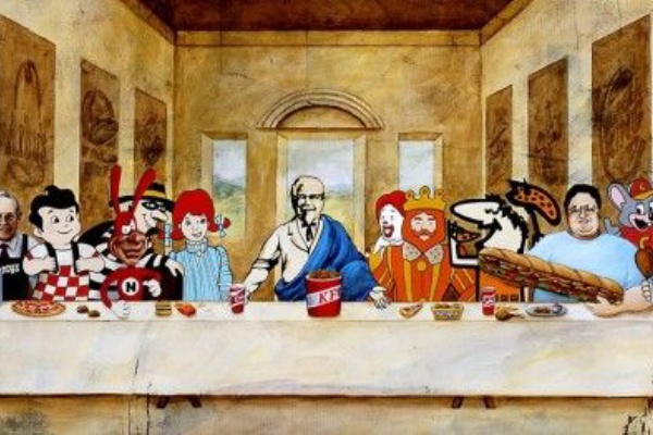 面白画像集 最後の晩餐 を色々なキャラで再現してみた Kotetsu Kotetsuのブログ