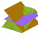『仮想地層面断裂面を表現』の画像