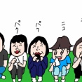 信玄餅＆桃狩り日帰り遠足②朝4時50分　すでに20人待ち！