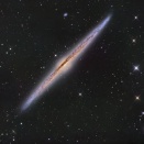 NGC4565　かみのけ座の渦巻銀河