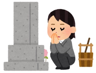 【悲報】ギャルさん、墓参りにとんでもない格好で来てしまい炎上