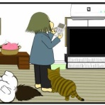 メンコスケダモノ (猫3匹とゲーマーのもふもふ生活漫画絵日記)